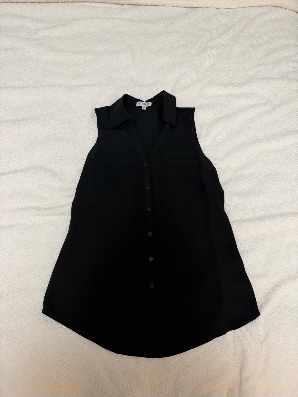 Express Black Portofino Button-Down Shirt